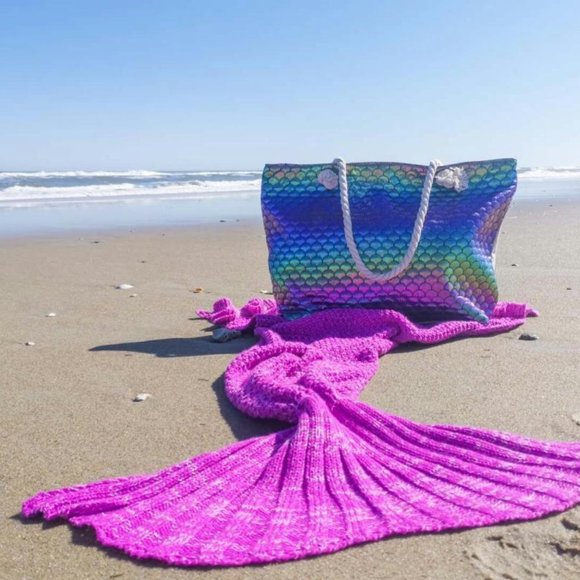 Mermaid Tote Bag - Picture 3 of 6